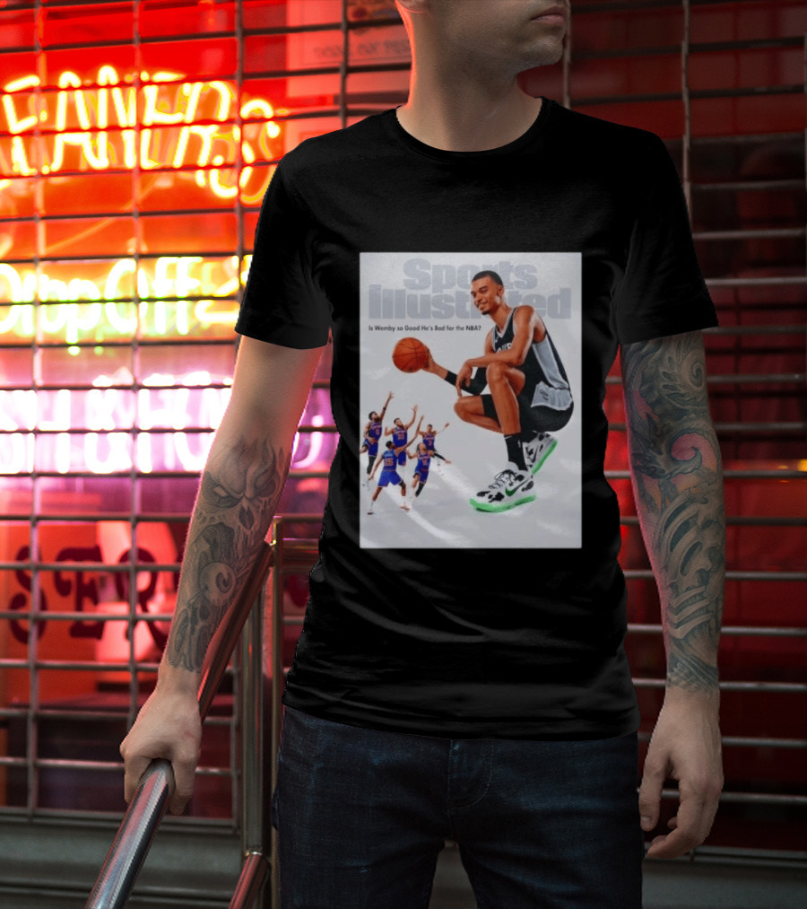 Sports Illustrated Wemby Is So Good He's Bad For The NBA T-Shirt