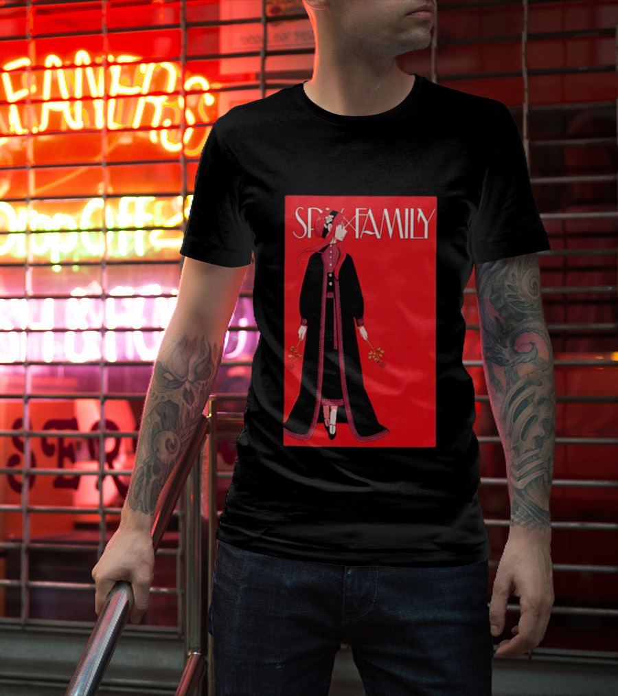 Spy X Family Yor Forger Red Roses T-Shirt