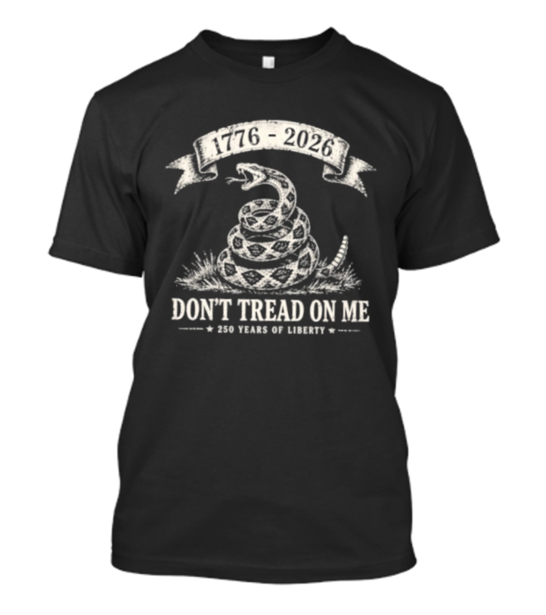 1776 2026 Don't Tread On Me 250 Years Of Liberty T-Shirt