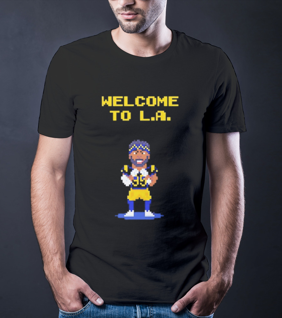 Welcome To L.A. Aaron Donald Los Angeles Rams Video Game T-Shirt