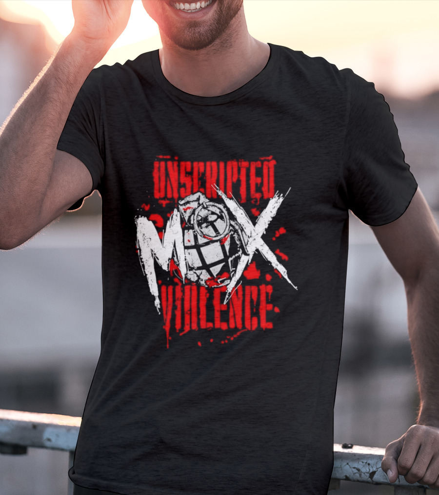 AEW Unscripted Violence Mox Grenade T-Shirt
