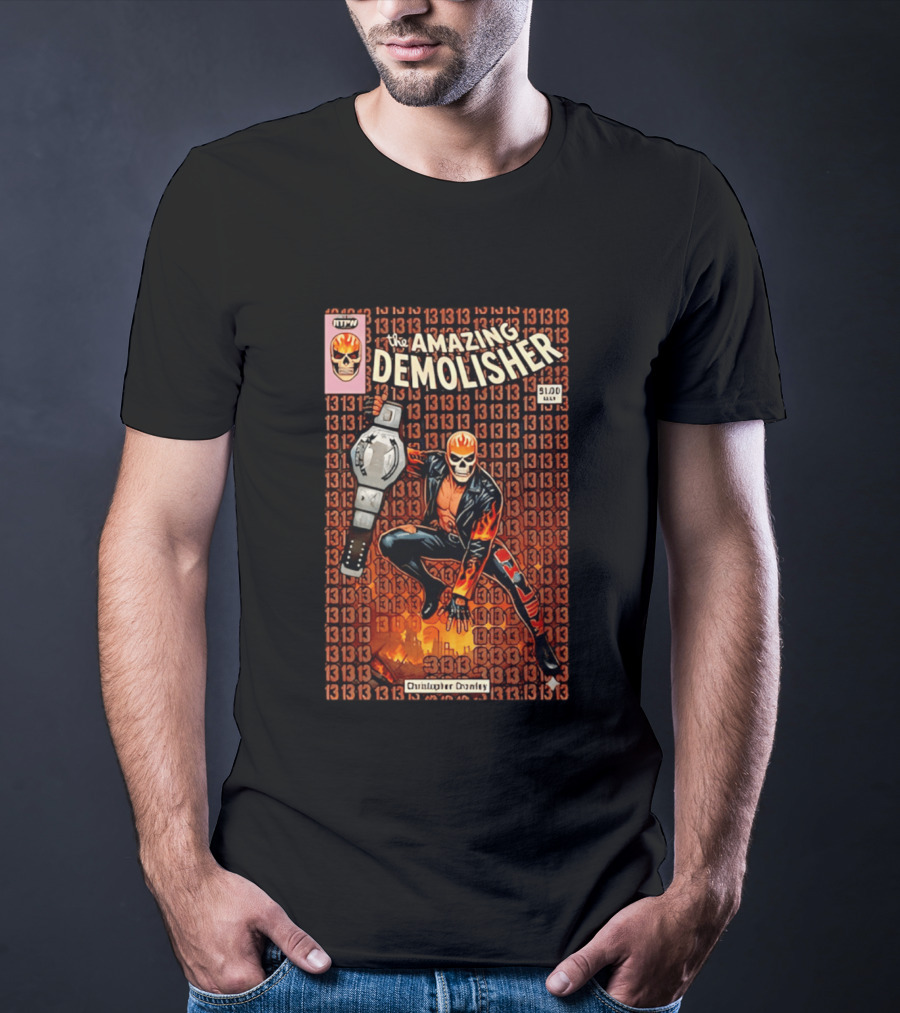 Ghost Rider The Amazing Demolisher Comic Cover Christopher Danley 13 13 13 T-Shirt