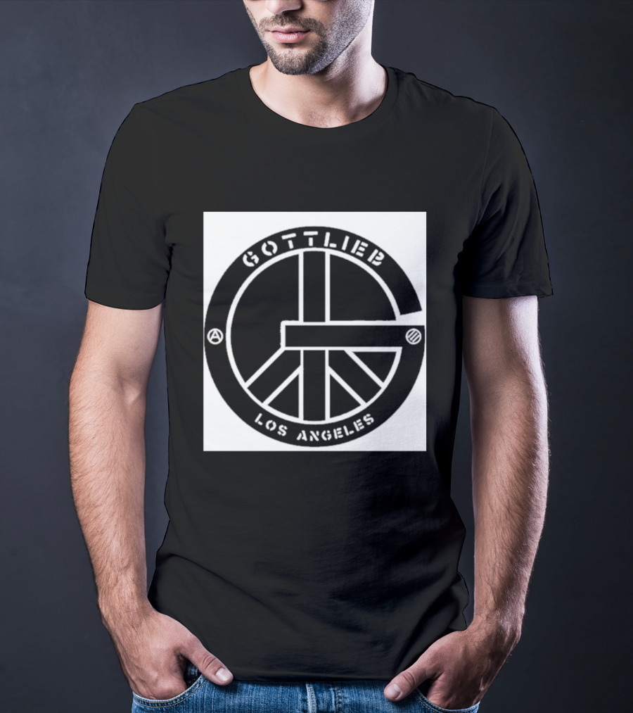 Gottlieb Peace Symbol Circle Los Angeles T-Shirt