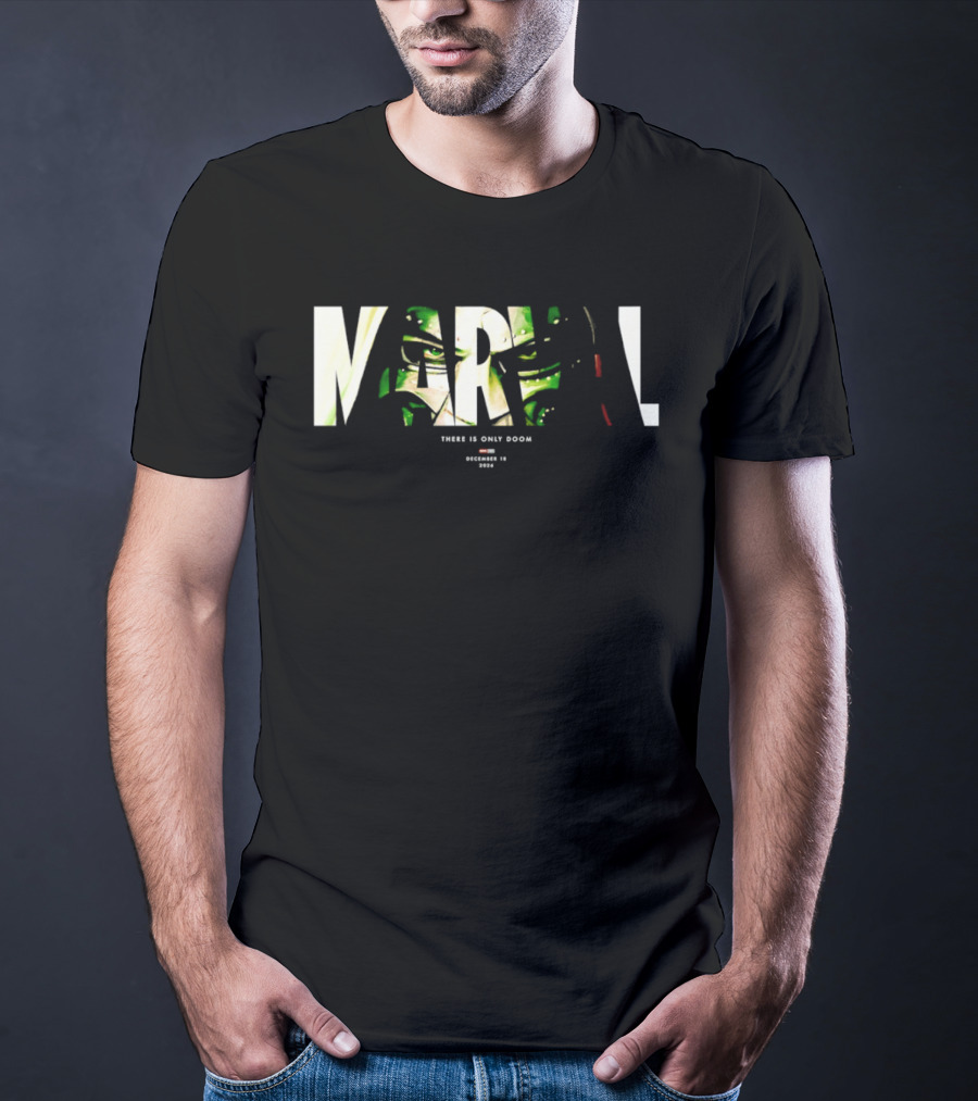 Doctor Doom Marvel Studios There Is Only Doom December 18 2026 Movie Marvel T-Shirt