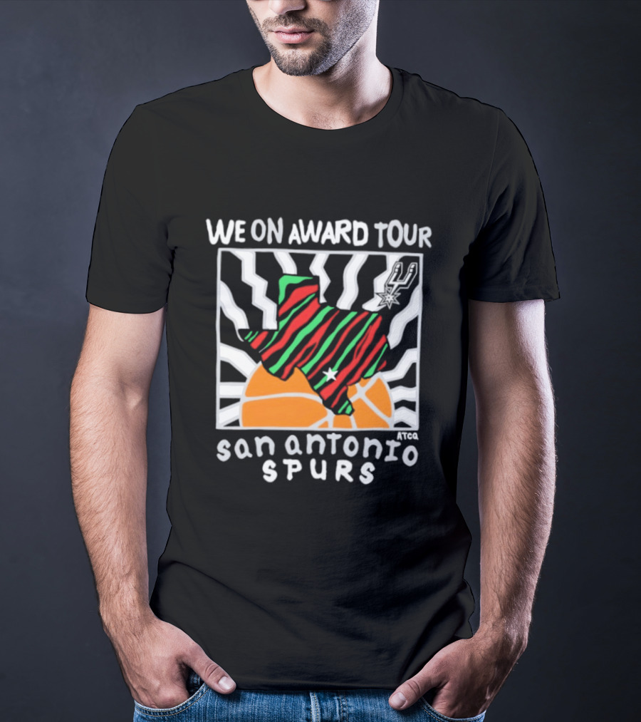 San Antonio Spurs We On Award Tour A Tribe Called Quest Basketball Texas T-Shirt