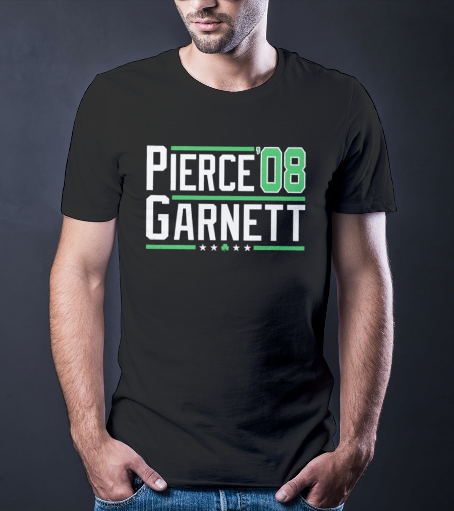 Pierce Garnett '08 Boston Celtics Basketball Stars T-Shirt