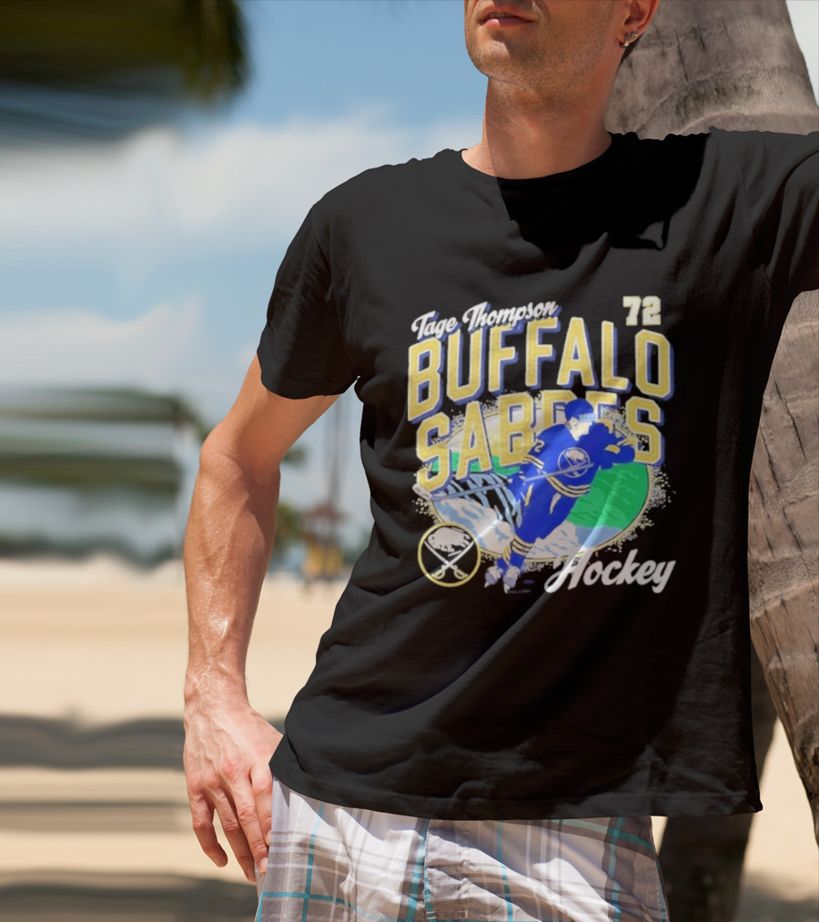 Tage Thompson 72 Buffalo Sabres Hockey NHL Team Player T-Shirt