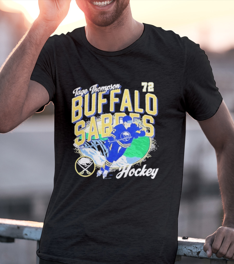 Tage Thompson 72 Buffalo Sabres Hockey NHL Team Player T-Shirt