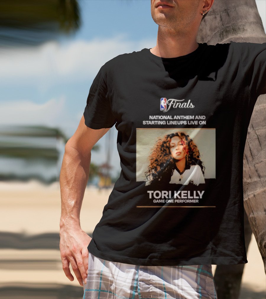 NBA Finals Tori Kelly Game One Performer National Anthem And Starting Lineups Live T-Shirt
