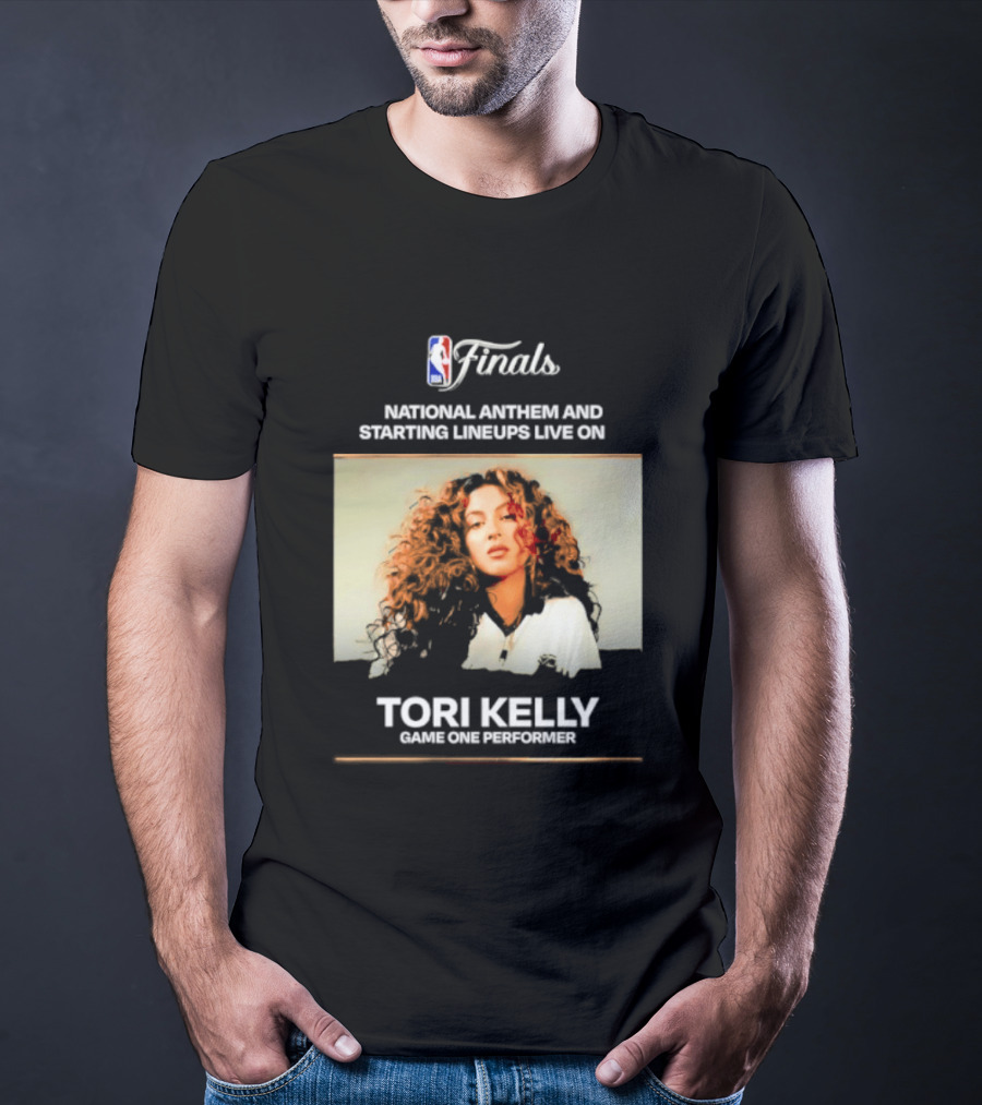 NBA Finals Tori Kelly Game One Performer National Anthem And Starting Lineups Live T-Shirt