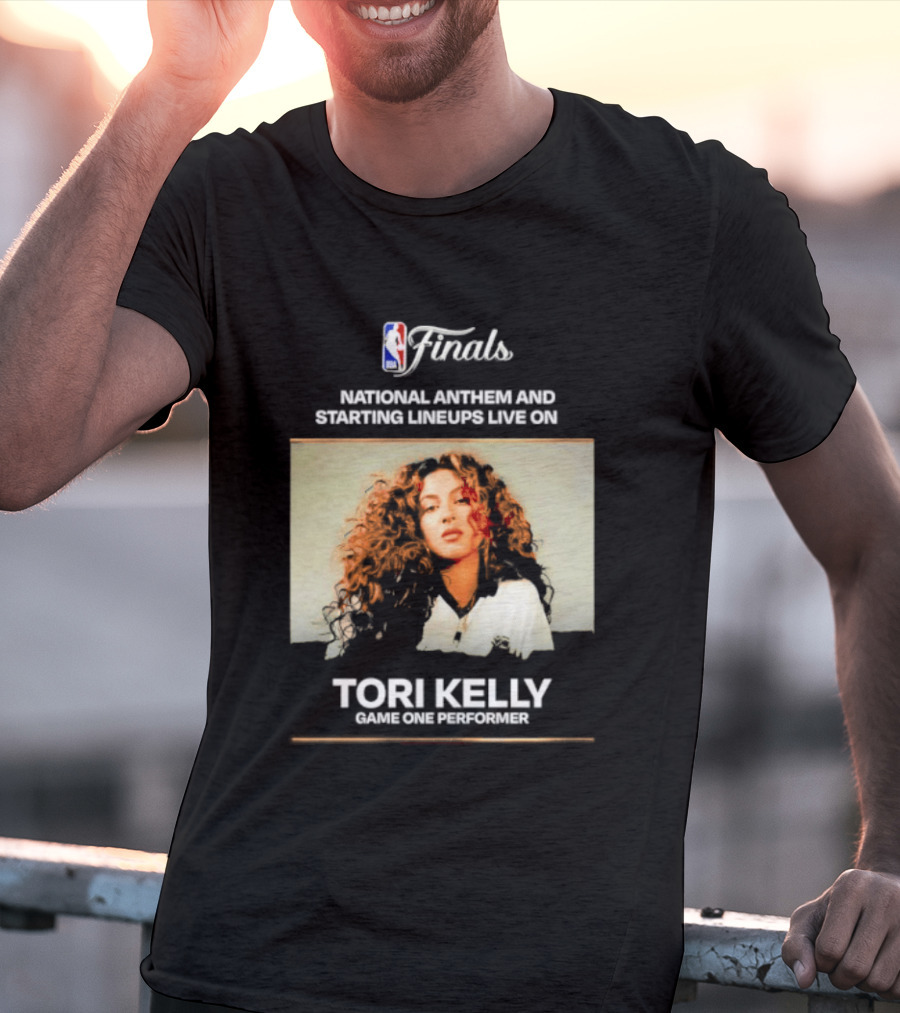 NBA Finals Tori Kelly Game One Performer National Anthem And Starting Lineups Live T-Shirt