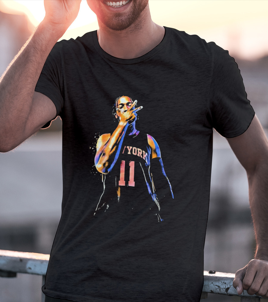 Ben Stiller Wears Jalen Brunson New York 11 T-Shirt