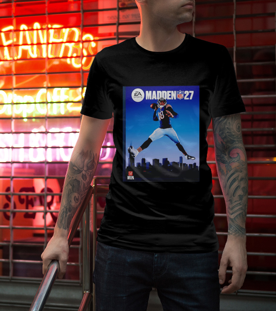 EA Sports Madden 27 NFL Chicago Bears Skyline NFLPA T-Shirt