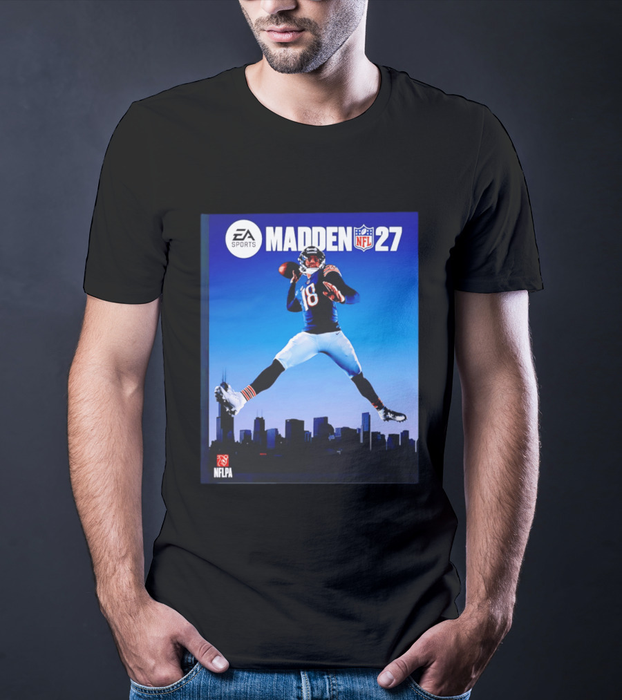 EA Sports Madden 27 NFL Chicago Bears Skyline NFLPA T-Shirt