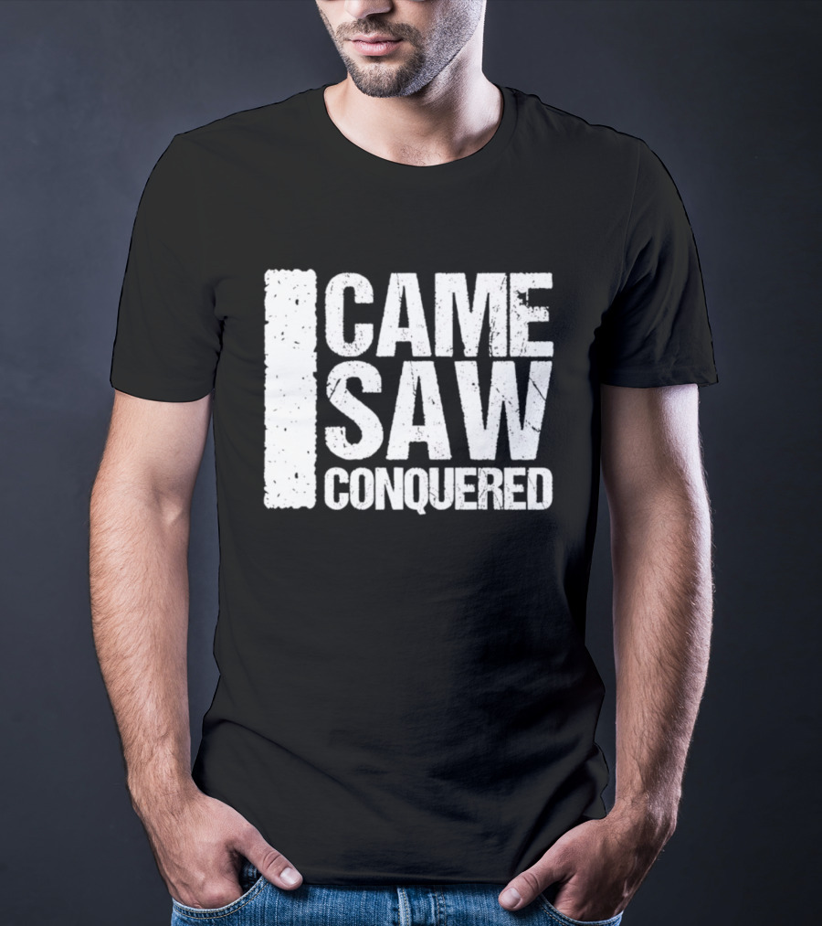 Came Saw Conquered Veni Vidi Vici Julius Caesar History Rome Latin T-Shirt