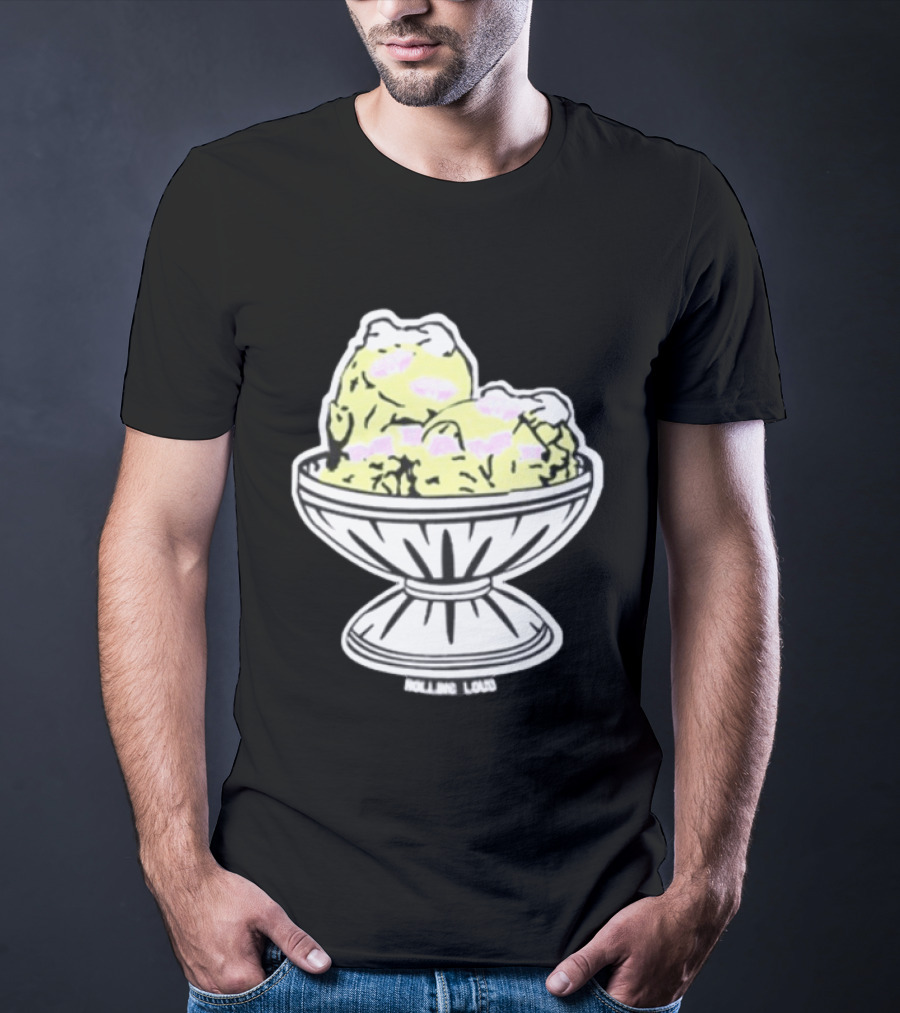 Rolling Loud Ice Cream Bowl Collaboration T-Shirt
