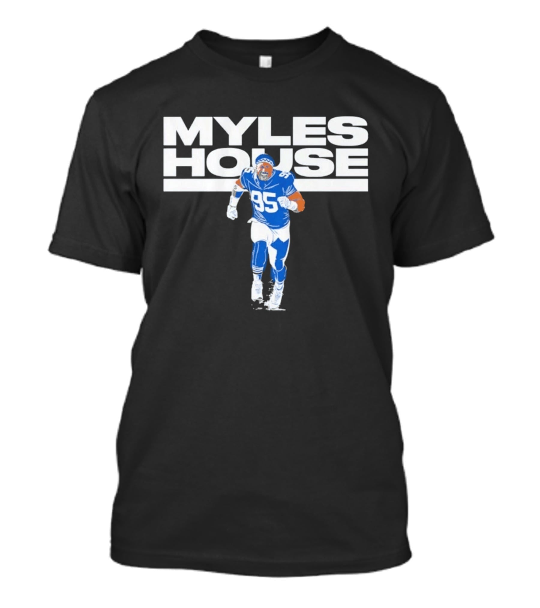 Cleveland Browns Myles House 95 Myles Garrett NFLPA T-Shirt