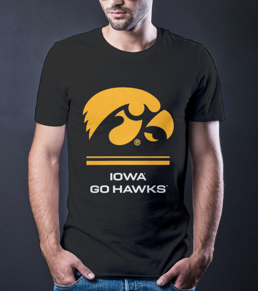 Iowa Hawkeyes Go Hawks T-Shirt