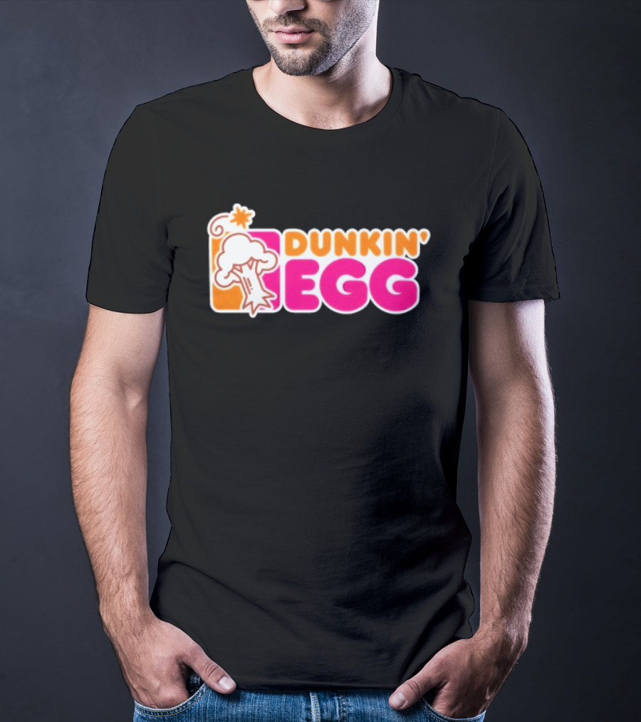 Dunkin' Egg Dunkin' Donuts Tree Explosion T-Shirt