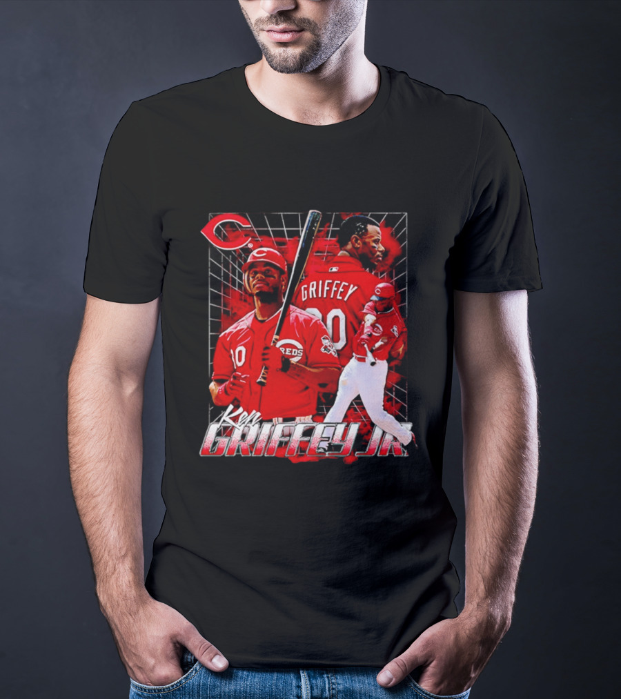 Ken Griffey Jr Cincinnati Reds Baseball Player 30 Reds Griffey T-Shirt