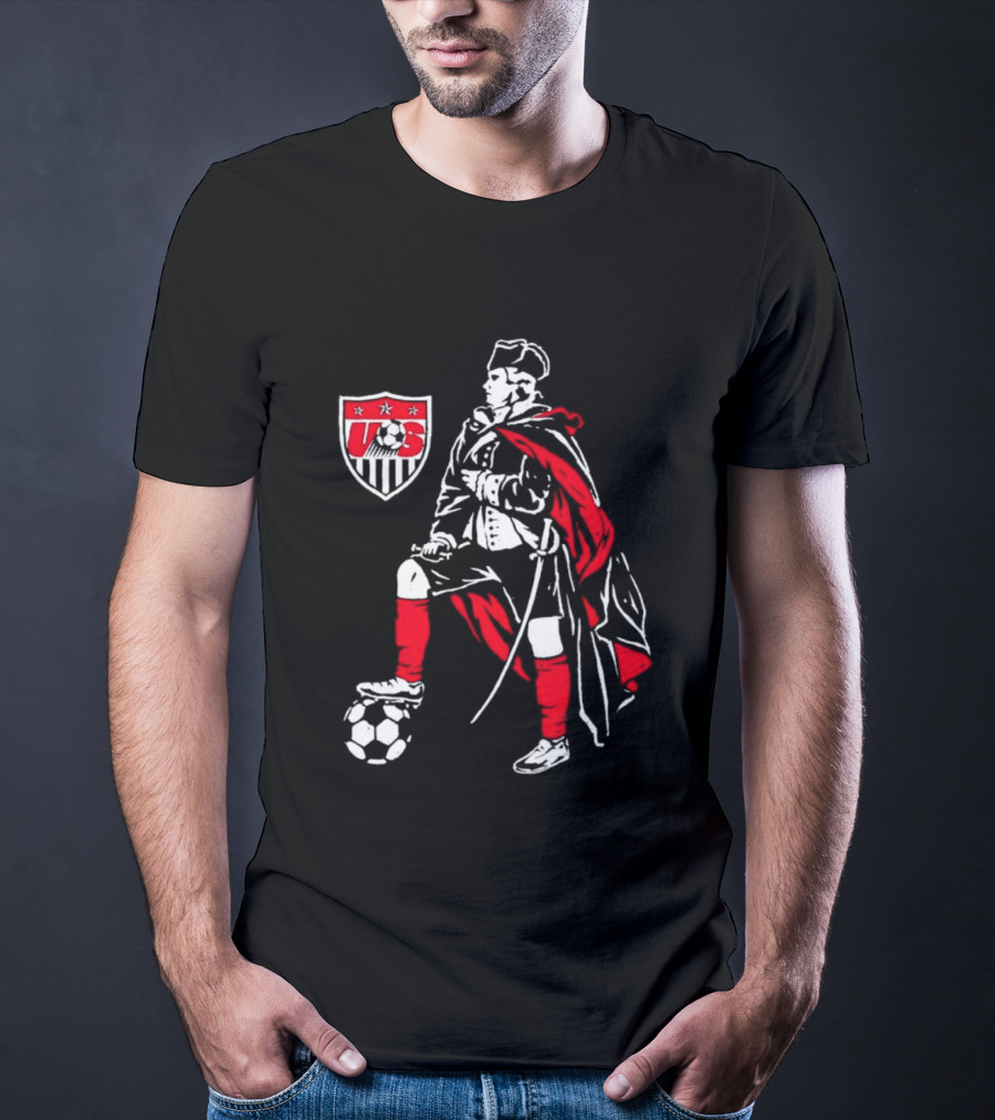 George Washington US Soccer 500 Level GV Cotton Iconic Sports T-Shirt