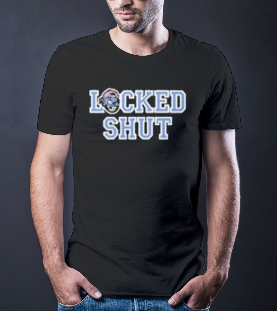 Locked Shut Steel Spine Won't Crack T-Shirt
