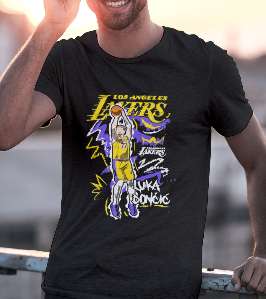 Luka Doncic Los Angeles Lakers Basketball Player T-Shirt