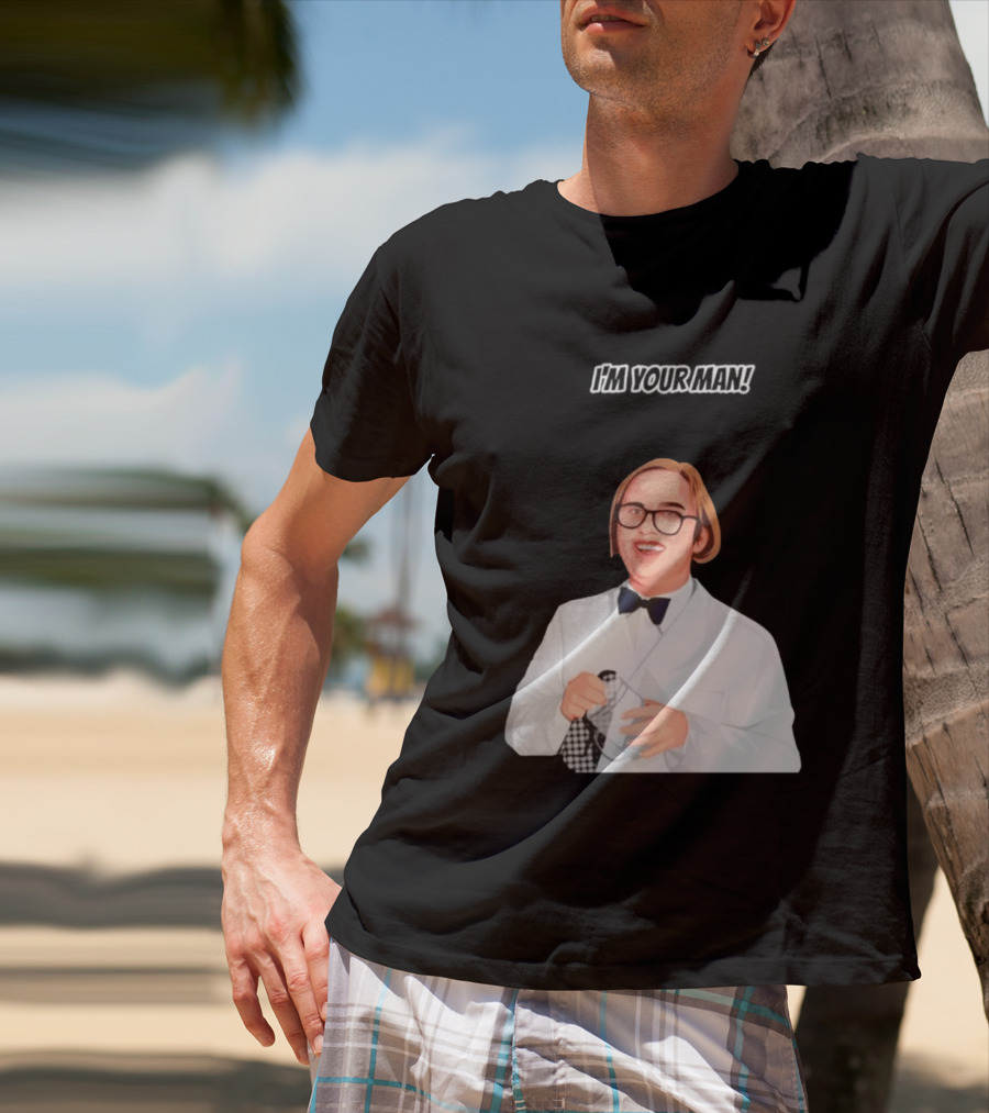 Max And Paddy I Am Your Man Bow Tie White Jacket T-Shirt
