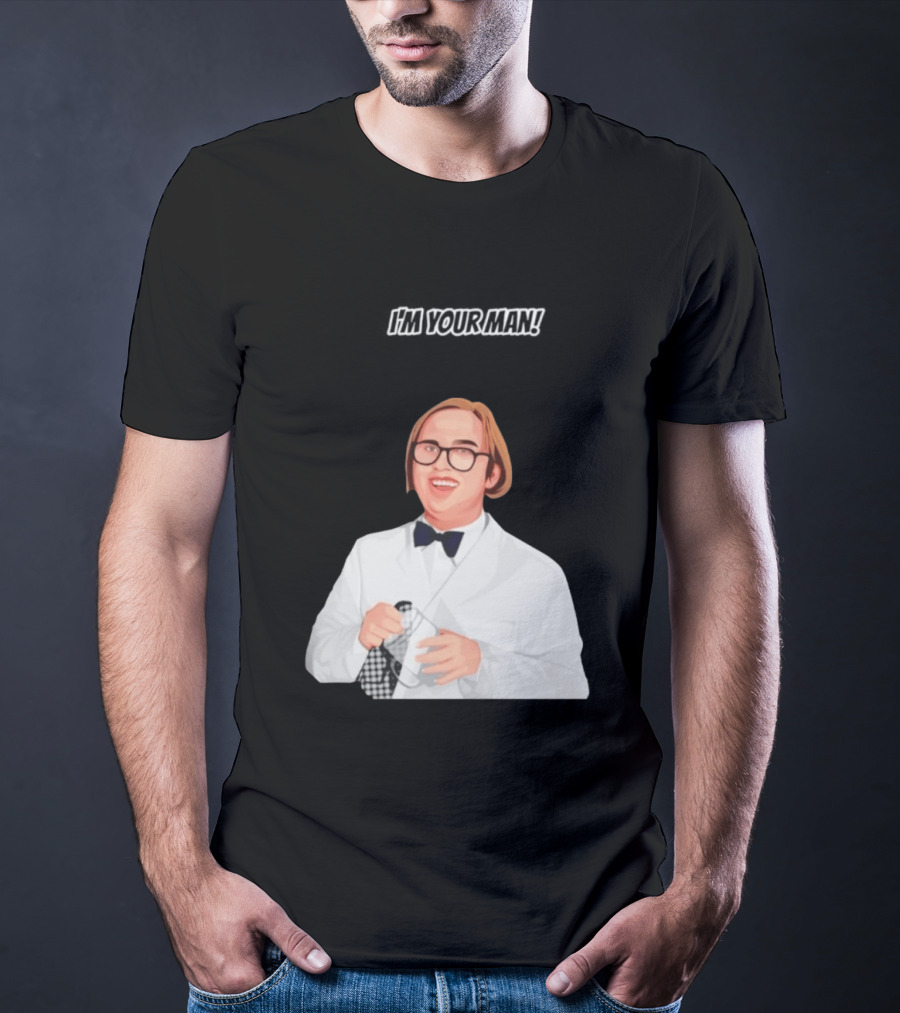 Max And Paddy I Am Your Man Bow Tie White Jacket T-Shirt