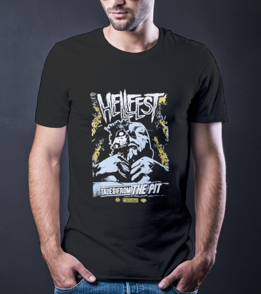 Hellfest 2026 Tales From The Pit Sanctuary Clisson France June 18 21 Dead Inside T-Shirt