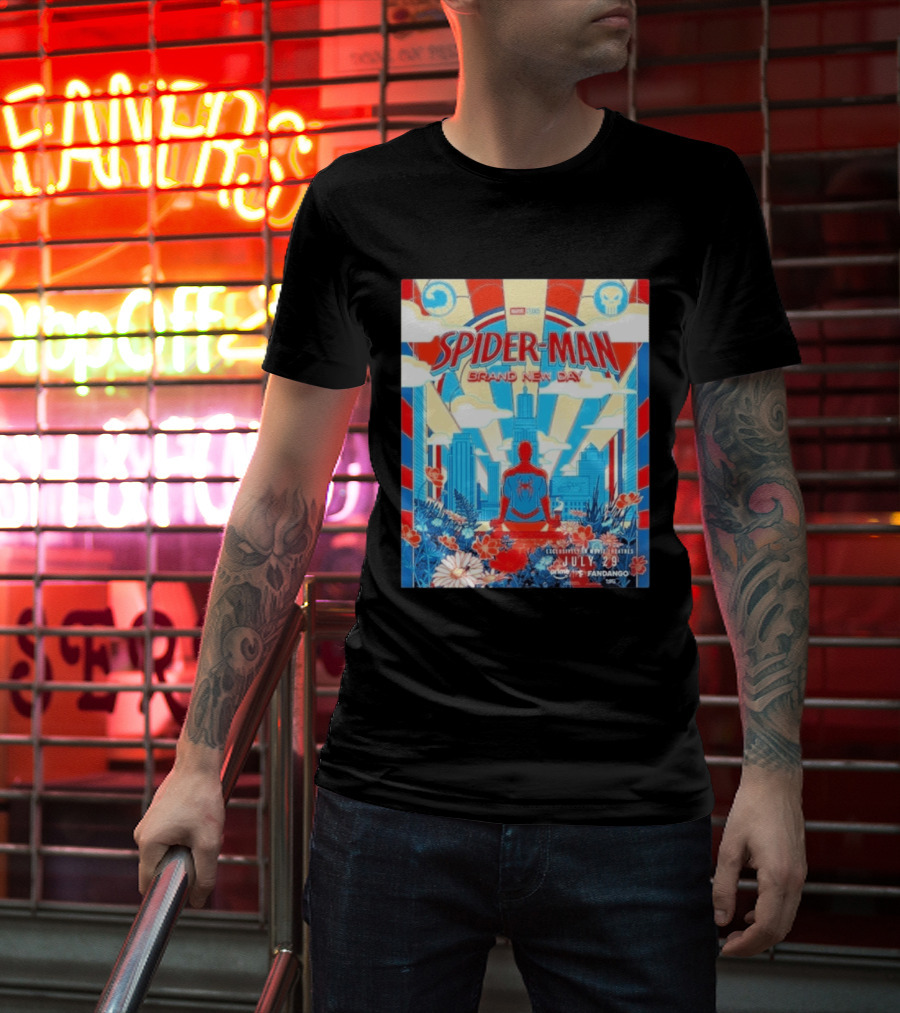 Spider Man Brand New Day Exclusively In Movie Theatres July 29 2026 T-Shirt