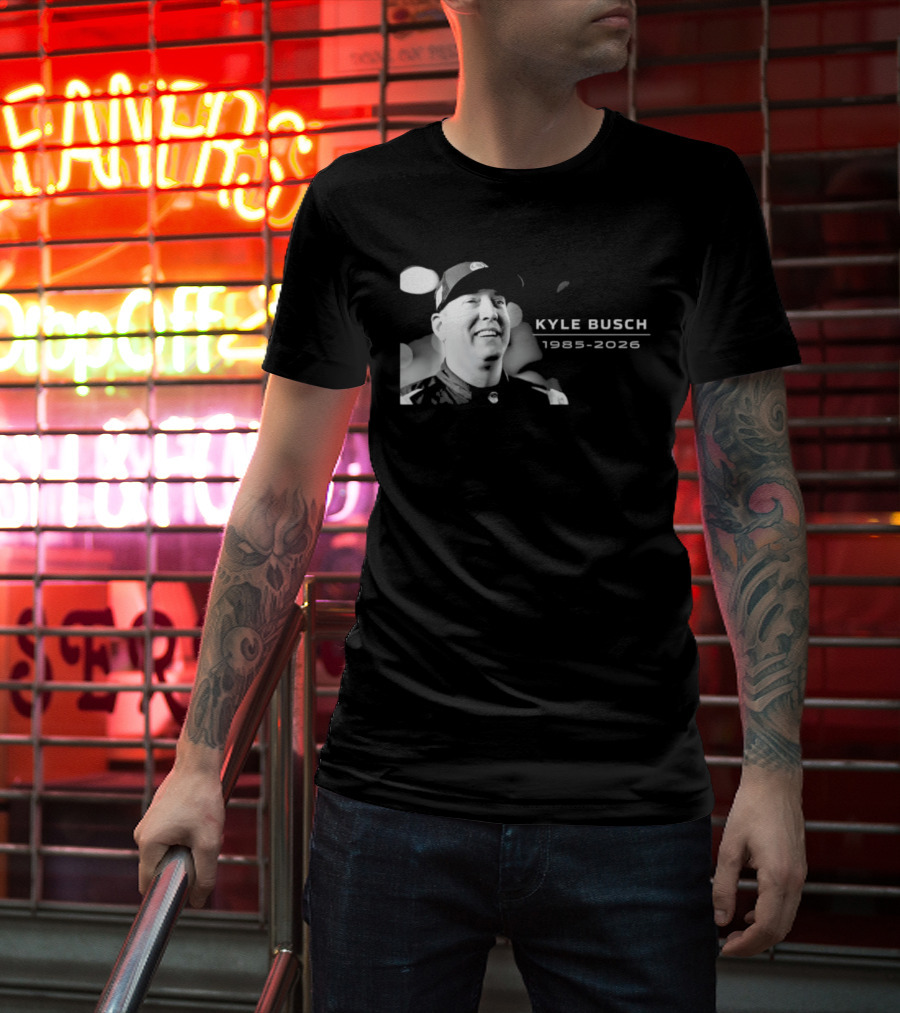Kyle Busch 1985 2026 Memorial Two Weeks Since Passing T-Shirt