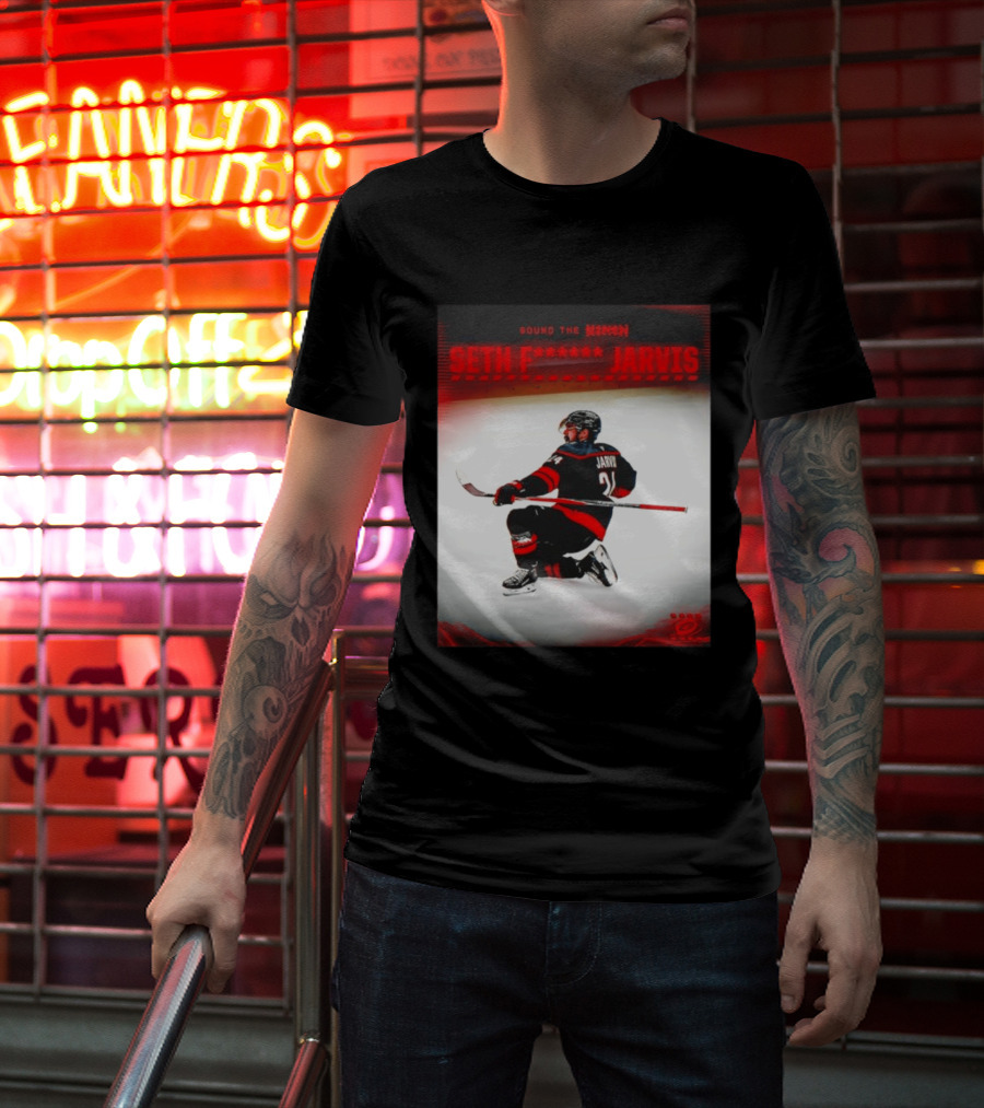 Sound The Siren Seth Jarvis Carolina Hurricanes T-Shirt