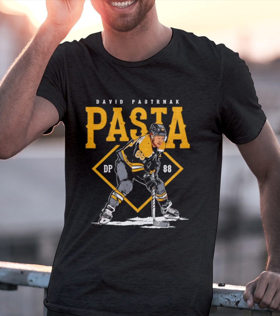 David Pastrnak Pasta BP 88 Boston Bruins NHL Player T-Shirt