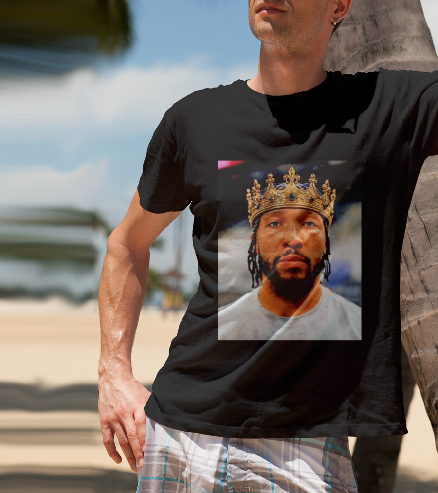 Jalen Brunson King New York Knicks Crown T-Shirt