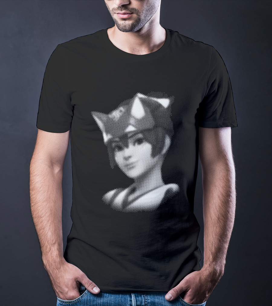 Kiriko Over 2 Halftone T-Shirt