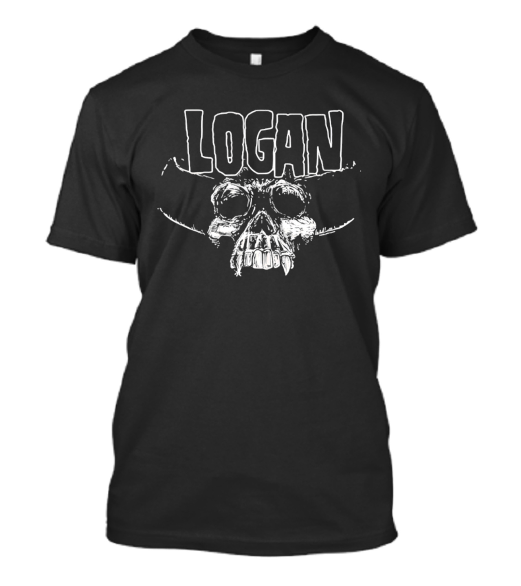 Logan Wolverine Marvel Comics Skull T-Shirt