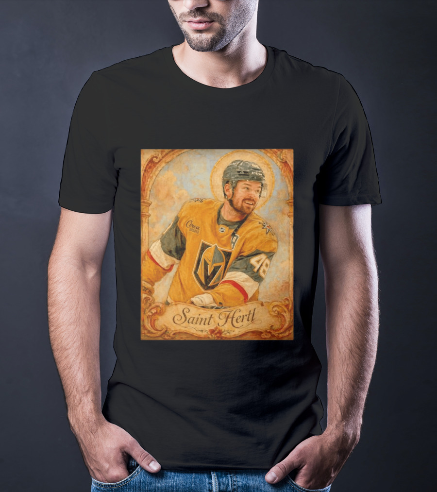 Tomas Hertl Vegas Golden Knights Saint Hertl NHL Circa Sports T-Shirt