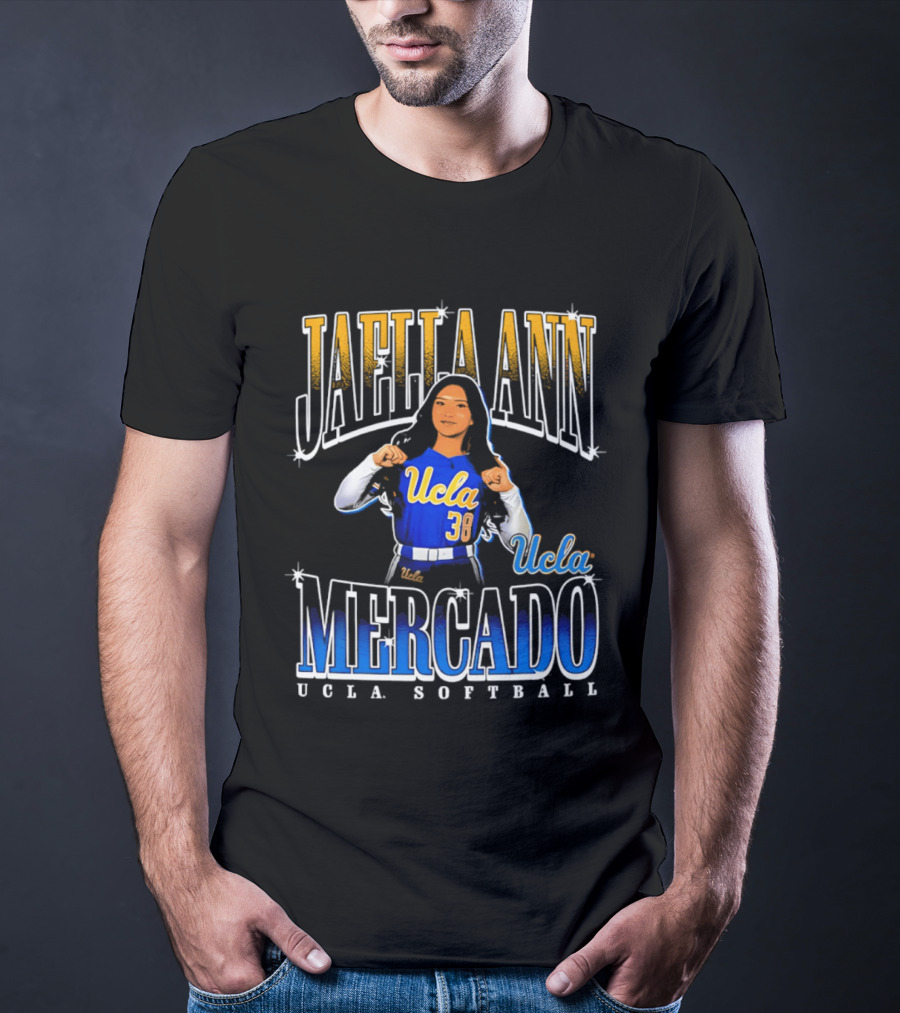 UCLA Softball Jaella Ann Mercado Number 38 T-Shirt