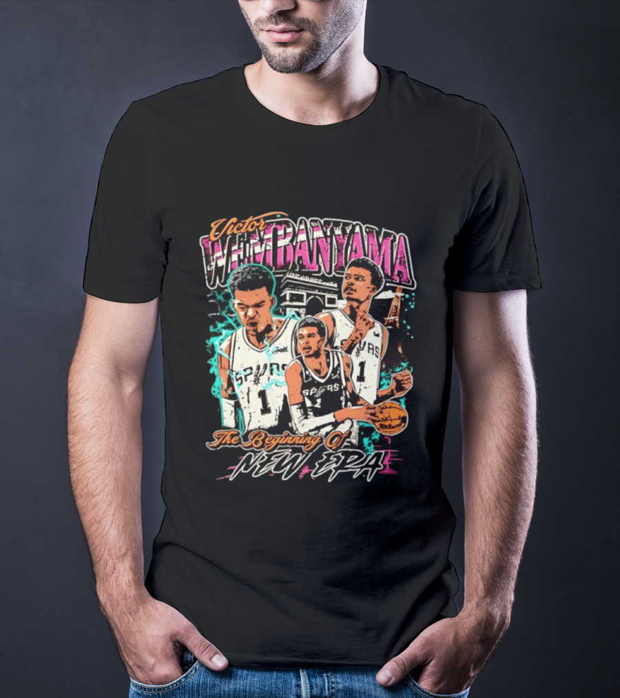 Victor Wembanyama San Antonio Spurs The Beginning Of New Era T-Shirt