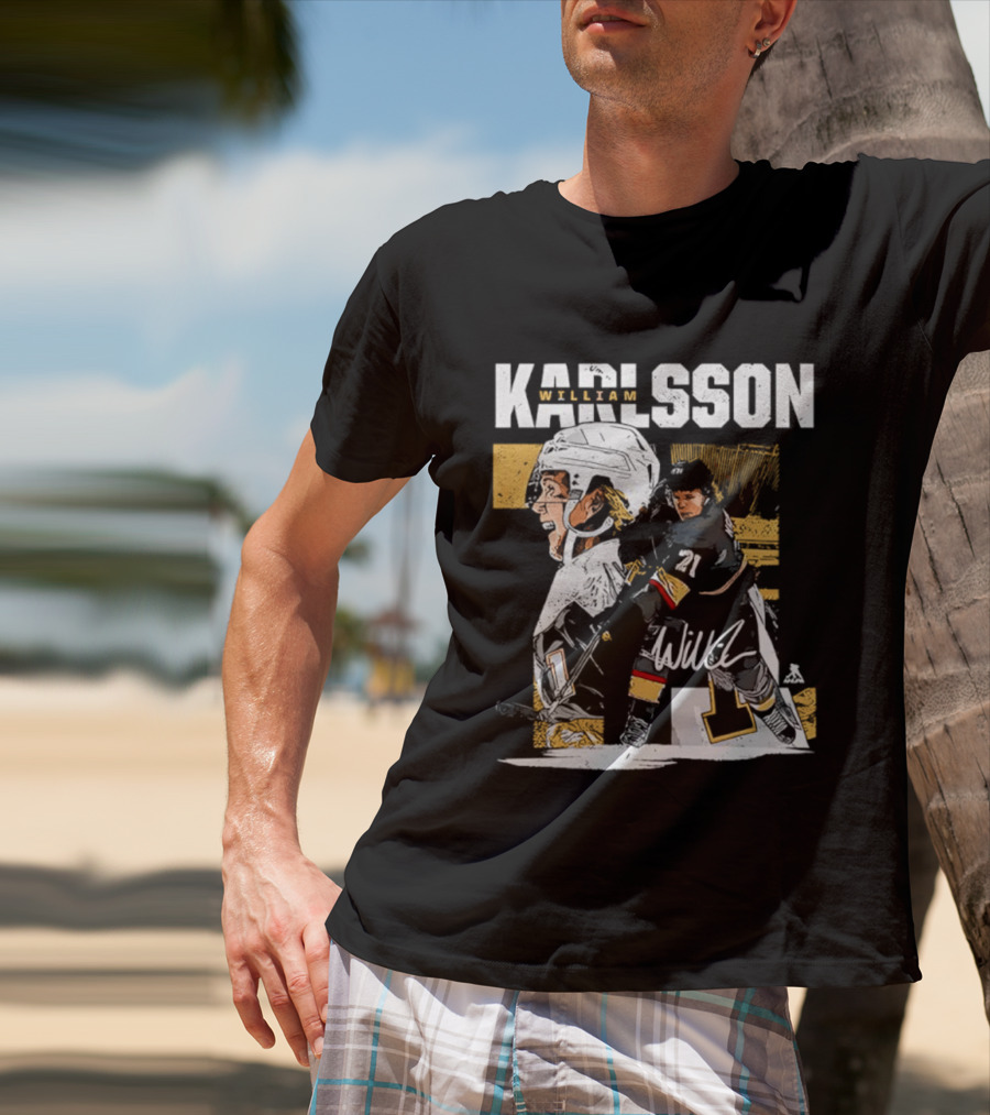 William Karlsson 71 Vegas Golden Knights NHL Player T-Shirt