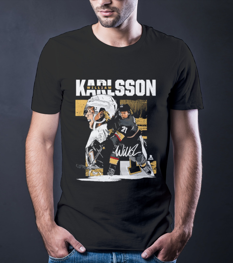 William Karlsson 71 Vegas Golden Knights NHL Player T-Shirt