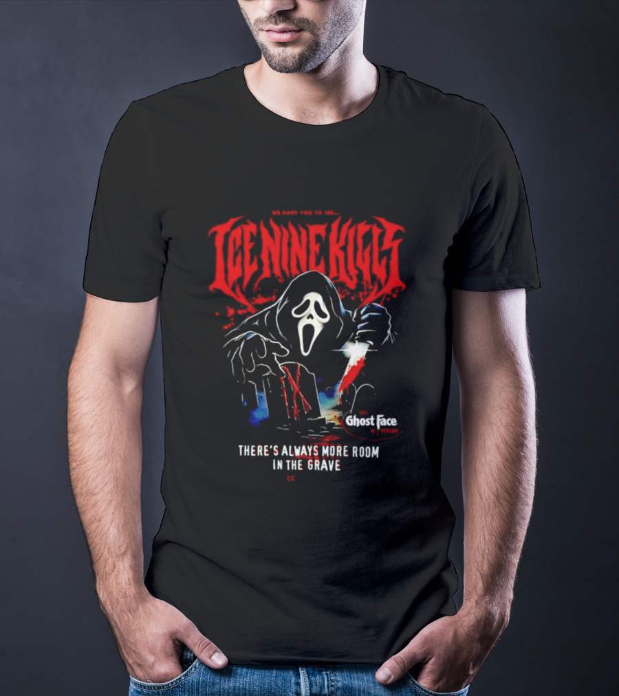 Ice Nine Kills Ghost Face There's Always More Room In The Grave T-Shirt