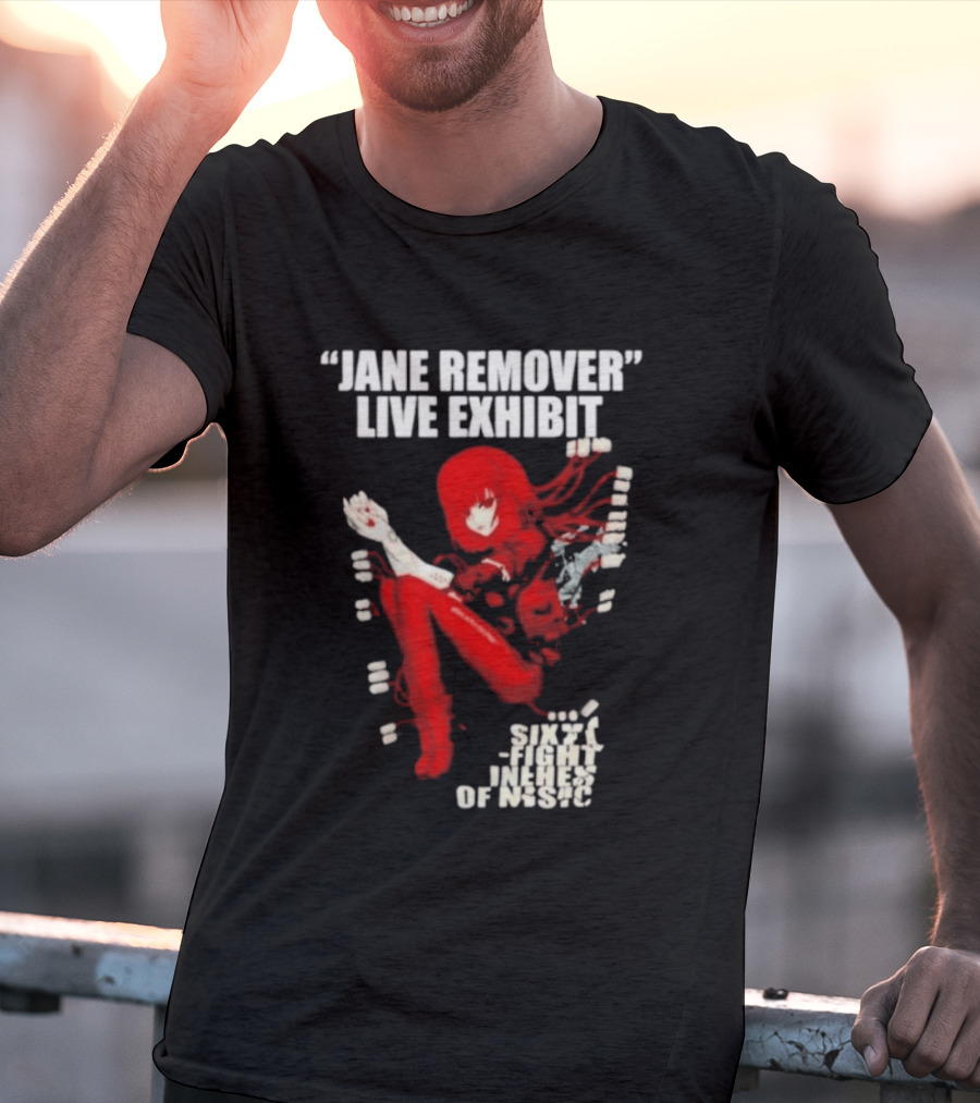 Jane Remover Live Exhibit Neon Genesis Sixty Fight Inches Of Music T-Shirt