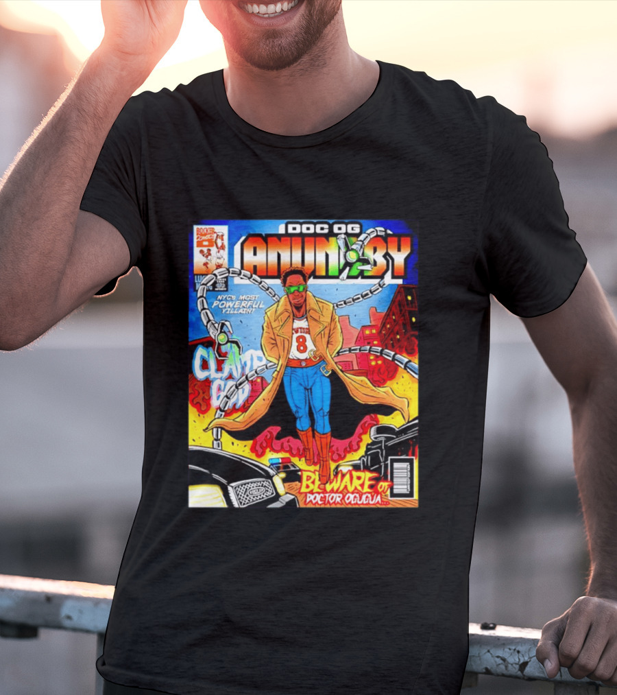 Doc OG Anunoby NYC's Most Powerful Villain Beware Of Doctor Ogugua Clamp God T-Shirt