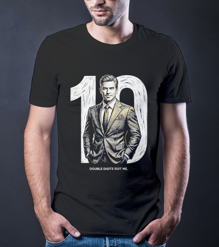 Pierce Brosnan 10 Double Digits Suit Me Timeless T-Shirt