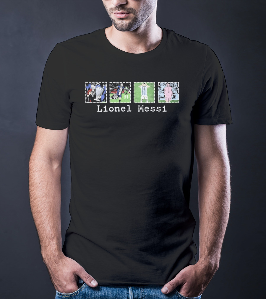 Lionel Messi Argentina National Team Inter Miami CF Soccer Moments T-Shirt