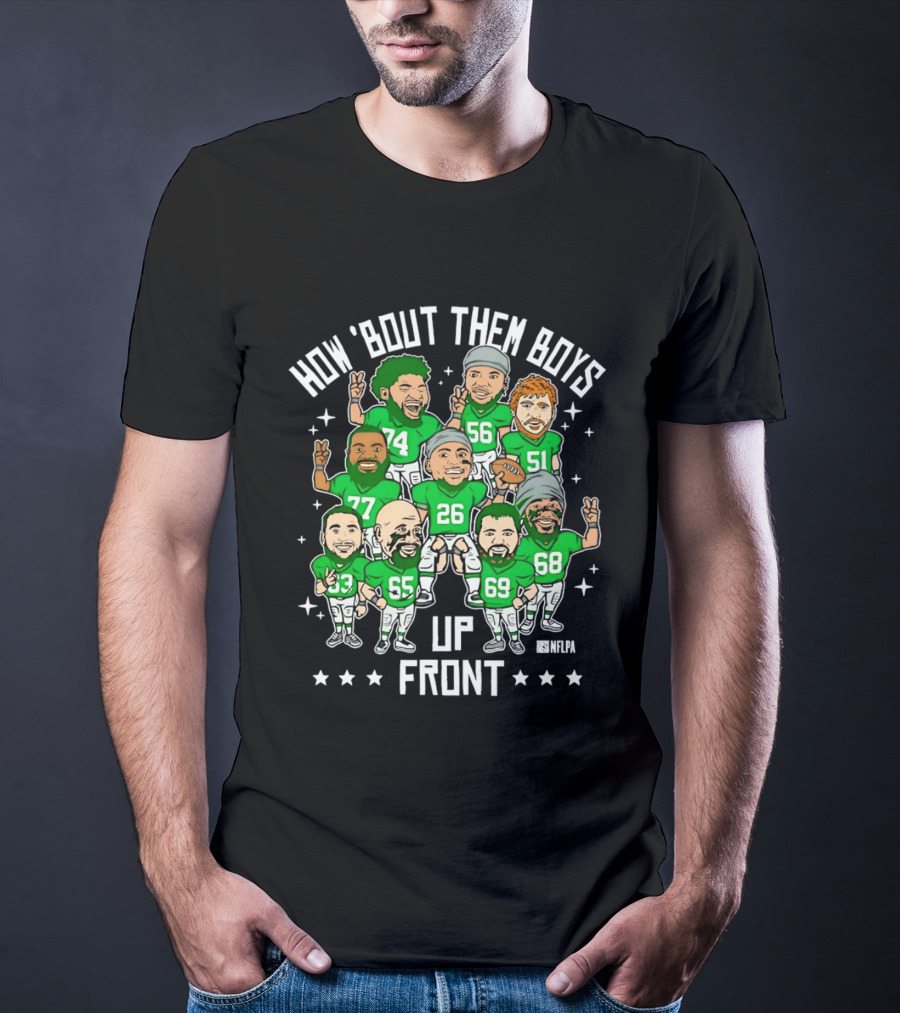 How 'Bout Them Boys 26 Up Front 74 56 51 77 65 69 68 T-Shirt