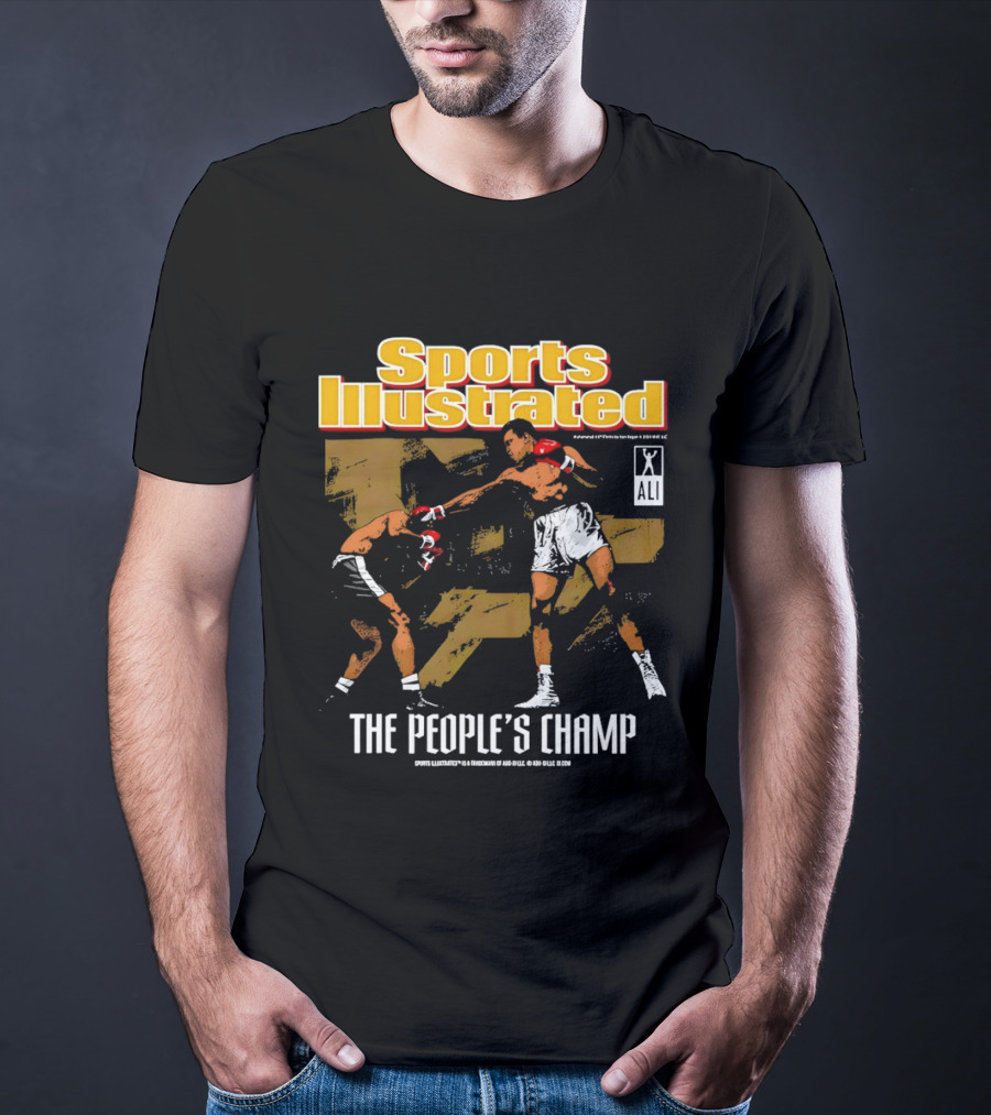 Sports Illustrated Muhammad Ali The People's Champ Boxing T-Shirt