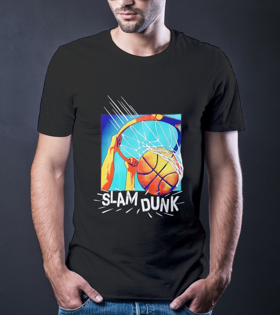 Slam Dunk Basketball Children's Place Hoop Action Kids T-Shirt